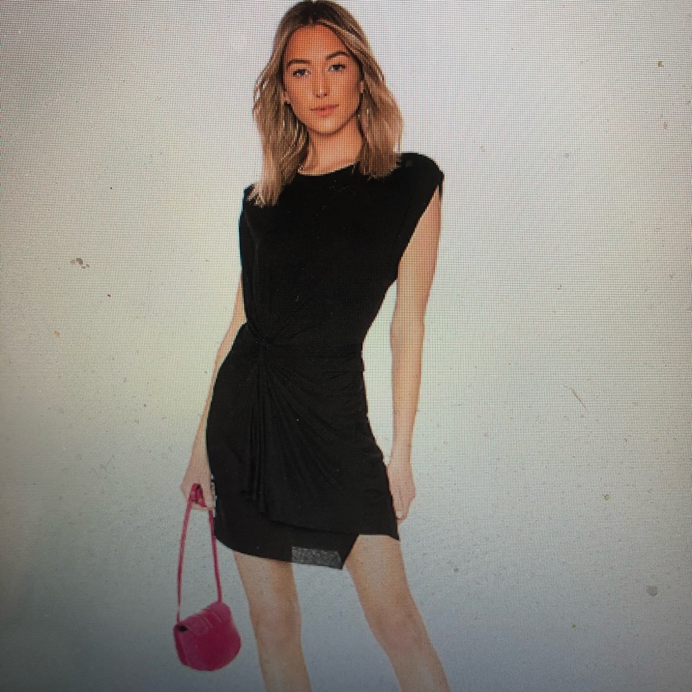 ALC sold out on Revolve black Elsie dress